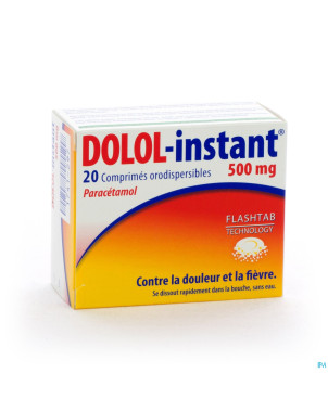 Dolol instant  tabl. 20 x 500 mg