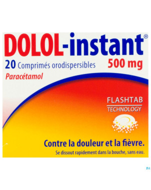 Dolol instant  tabl. 20 x 500 mg