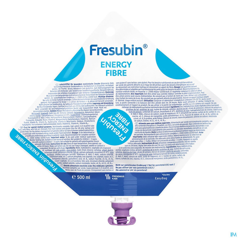 Fresubin energy fibre nutri sonde 500ml
