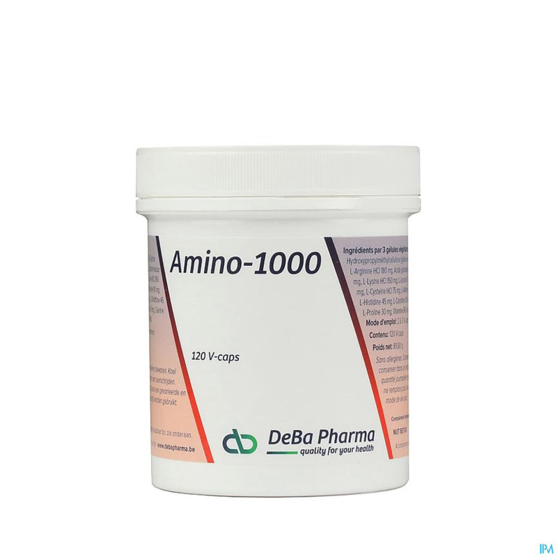 Amino 1000    caps 120    deba