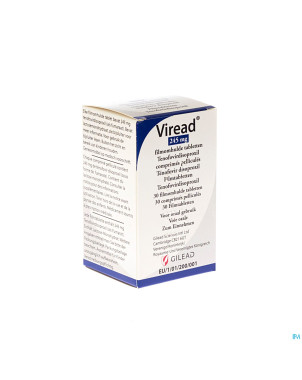 Viread 245mg comp pell  30 x 245mg