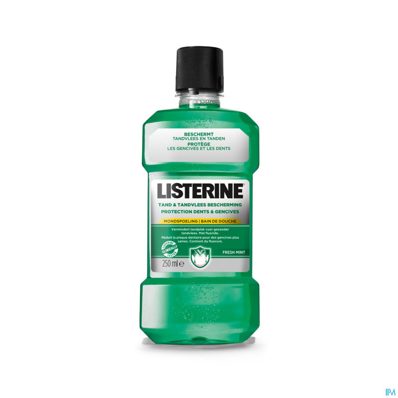 Listerine eau buccale denture solide 250ml