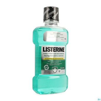 Listerine eau buccale denture solide 250ml