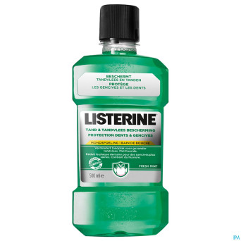 Listerine eau buccale denture solide 500ml