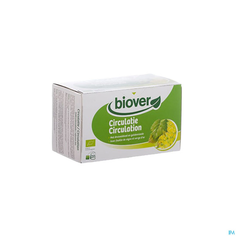 Biover infusettes bio circulation    sachet 20