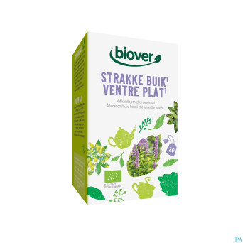 Biover infusettes bio ventre plat    sachet 20