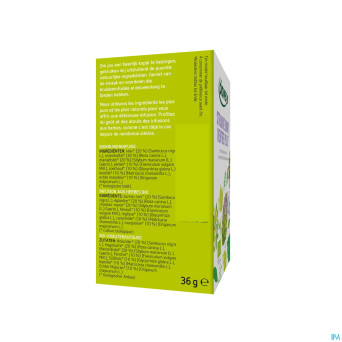 Biover infusettes bio ventre plat    sachet 20