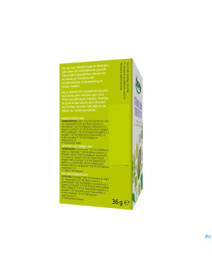 Biover infusettes bio ventre plat    sachet 20