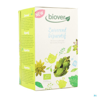 Biover infusettes bio depurative    sachet 20