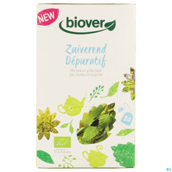 Biover infusettes bio depurative    sachet 20