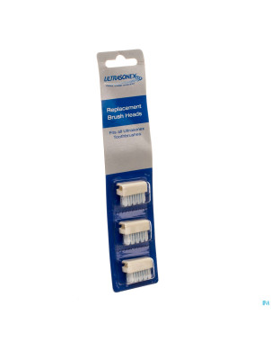Phaser brush heads rechange pour ultrasonex 3