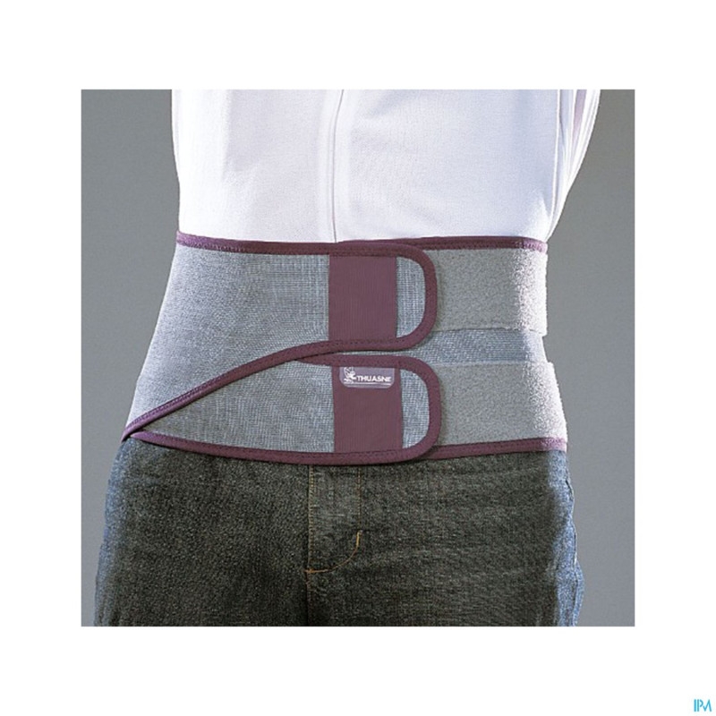 Lombax 824 ceinture lombaire grise    t4
