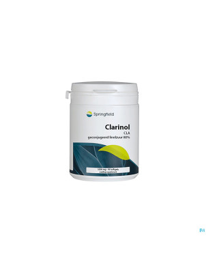 Clarinol cla 80% 1000mg springfield    softgels 90