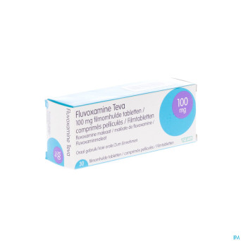 Fluvoxamine teva 100 mg tabl 30 x 100 mg