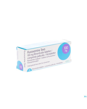 Fluvoxamine teva 100 mg tabl 30 x 100 mg