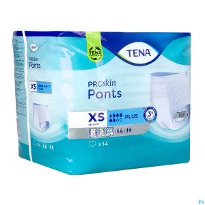 Tena proskin pants plus xs 14