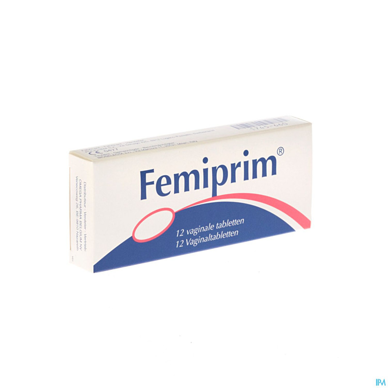 Femiprim comp vaginaux 12x250mg
