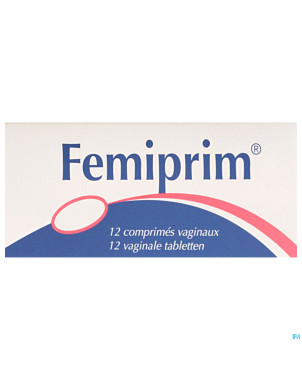 Femiprim comp vaginaux 12x250mg