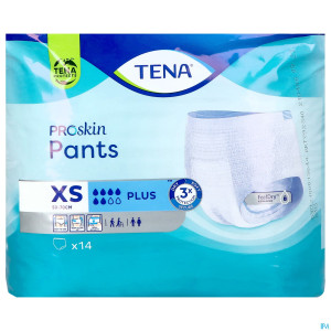 Tena proskin pants plus xs 14