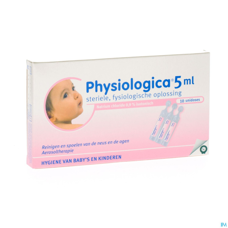 Physiologica fl. 10 x 5 ml ud