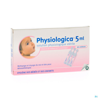 Physiologica fl. 10 x 5 ml ud
