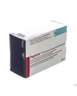 Pegintron 100mcg pen pulv inj 4pen+4aiguil+8ouate