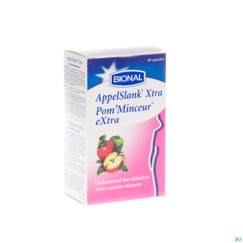 Bional pommme minceur extr. caps 40(se+cr nic.)