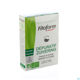 Depuratif bio print.-automne  amp 20x10ml fitoform