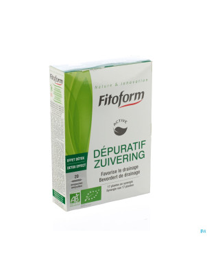 Depuratif bio print.-automne  amp 20x10ml fitoform