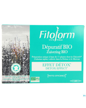 Depuratif bio print.-automne  amp 20x10ml fitoform