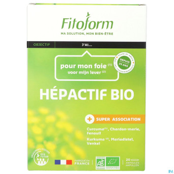 Hepactif bio    amp 20x10ml fitoform