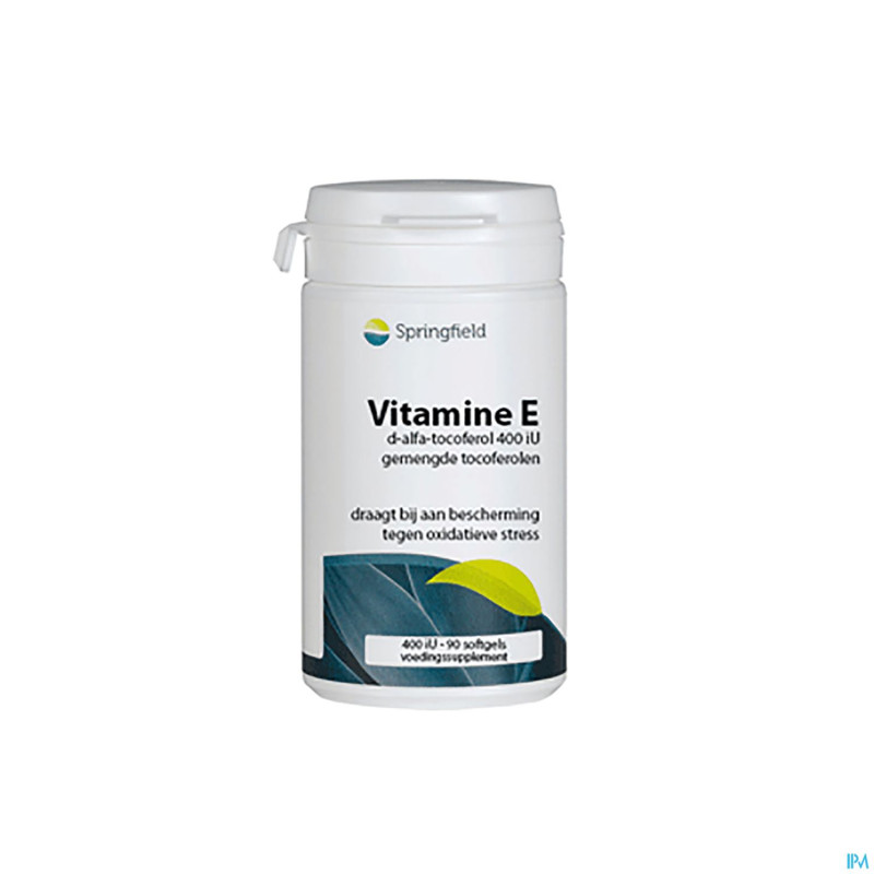 Vitamine e 400iu springfield    softgels  90