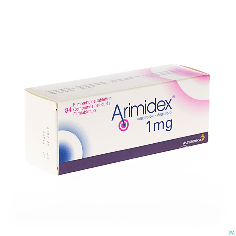 Arimidex 1mg comp pell 84