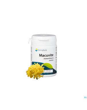 Macuvite zeaxanth.800mcg/lut.6mg springf.v-caps 30