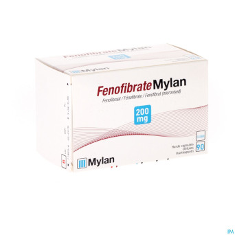 Fenofibrate mylan caps 90 x 200 mg