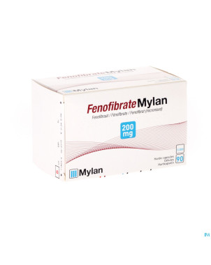 Fenofibrate mylan caps 90 x 200 mg