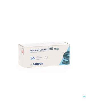Atenolol sandoz  25mg tabl  56x 25mg