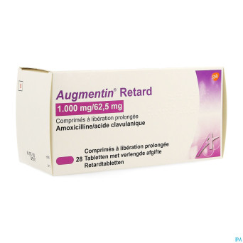 Augmentin retard tabl 28x1g