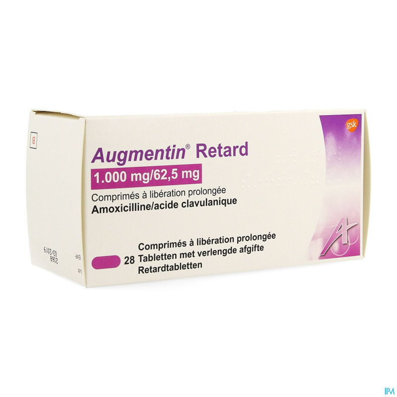 Augmentin retard tabl 28x1g