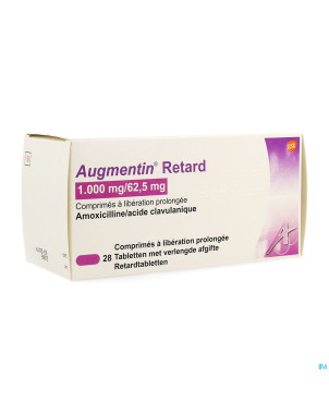 Augmentin retard tabl 28x1g