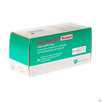 Augmentin retard tabl 28x1g