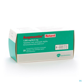 Augmentin retard tabl 28x1g