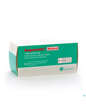 Augmentin retard tabl 28x1g