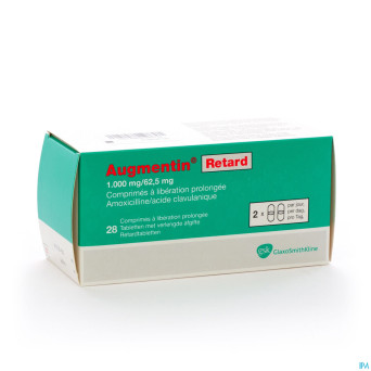 Augmentin retard tabl 28x1g