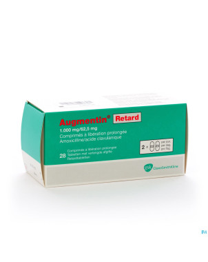 Augmentin retard tabl 28x1g