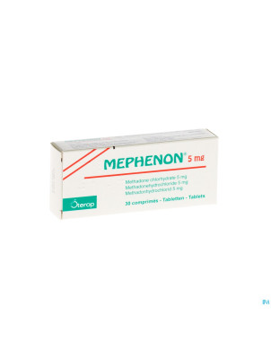 Mephenon blister 3 x 10 comp x 5 mg