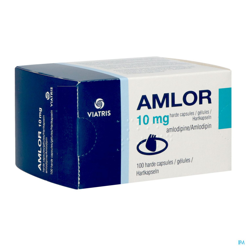 Amlor 10mg caps 100