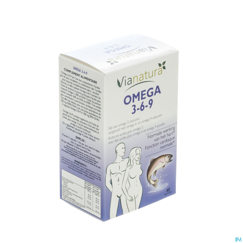 Via natura omega  3-6-9 softcaps 40