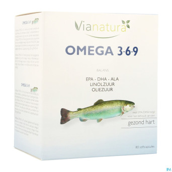 Via natura omega 3-6-9 large    softcaps 80