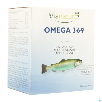 Via natura omega 3-6-9 large    softcaps 80